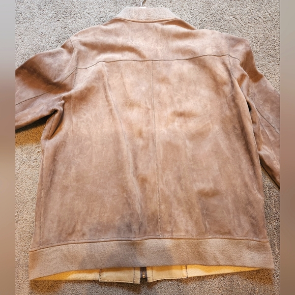 Allen Edmonds Gray Suede Jacket - Picture 3 of 5